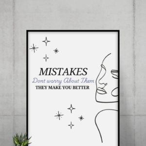 Shop By Daland Mistake Poster