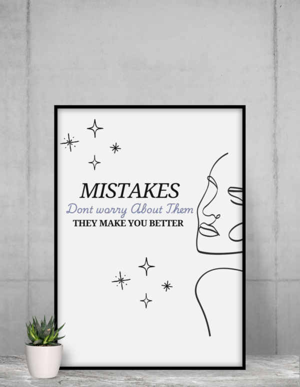 Shop By Daland Mistake Poster